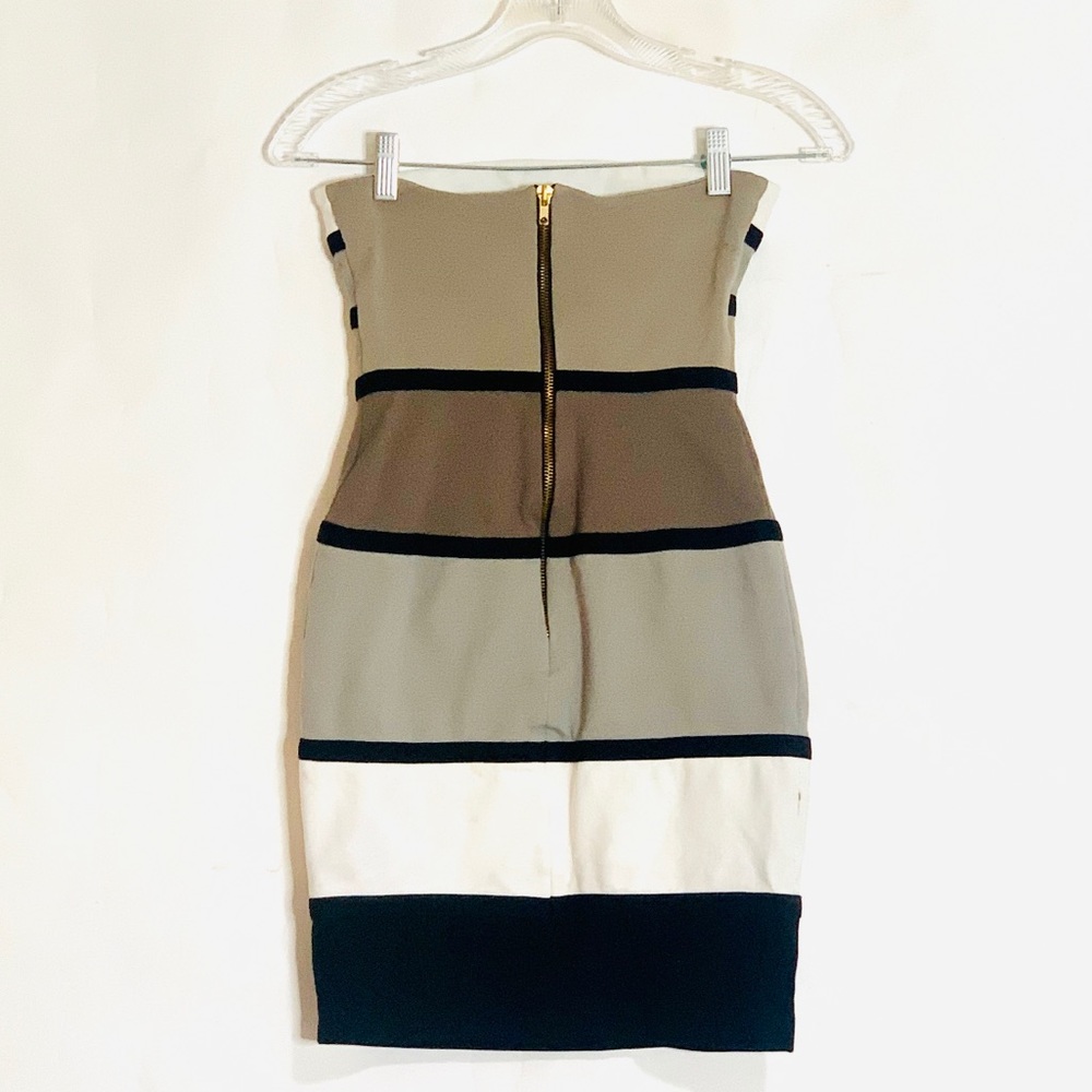 River Island Bondage Strapless Dress - Picture 2 of 4